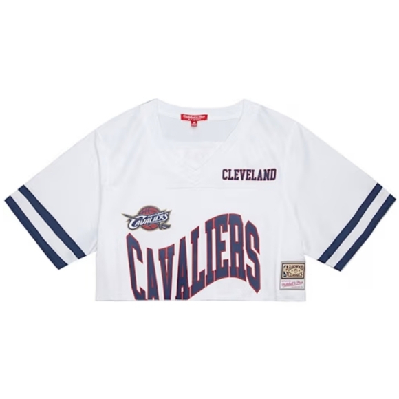 Mitchell & Ness Tops - Cleveland Cavaliers Women's Medium Crop Jersey by Mitchell and Ness MSRP 80